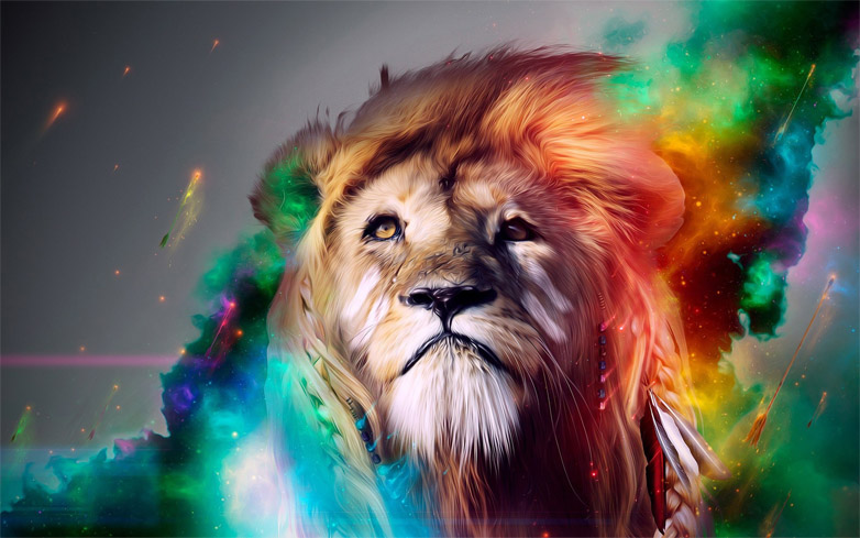 Прикольные и красивые картинки льва и львов - сборка изображений 7