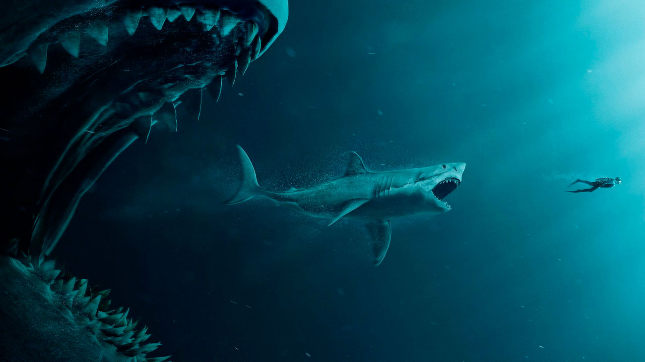 Невероятные картинки гигантской вымершей акулы Мегалодон - подборка