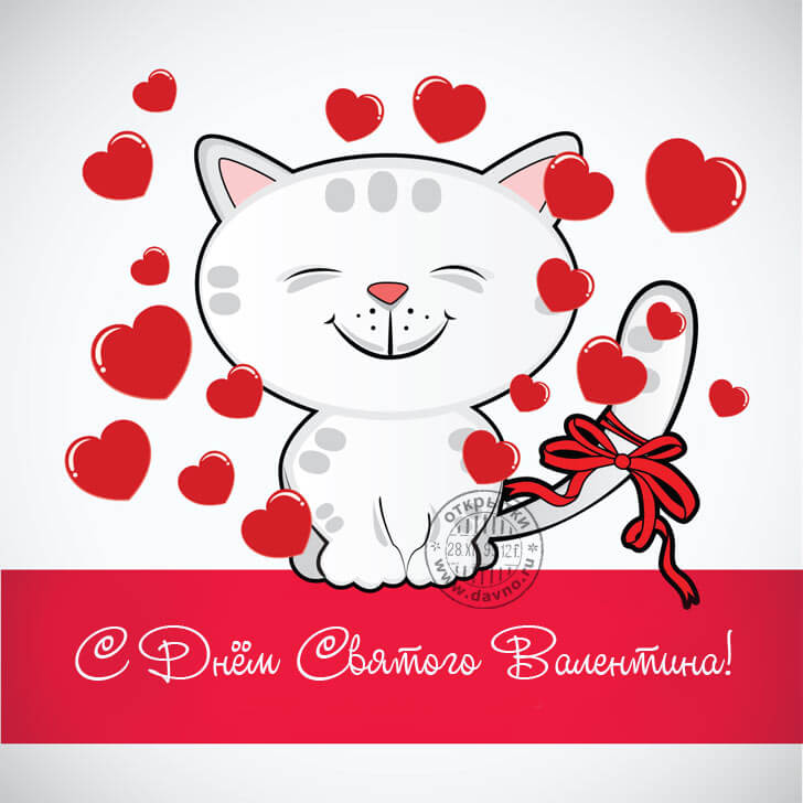 Прикольные картинки День Святого Валентина - приятные открытки 17