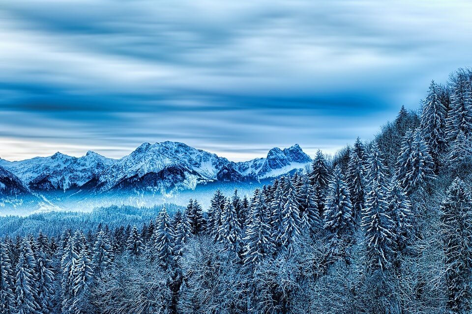 Красивые и невероятные картинки Зимний лес - подборка 6