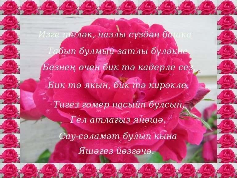 Поздравления С Днем На Татарском Языке