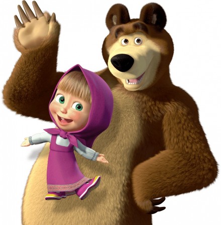 Маша и медведь арт картинки