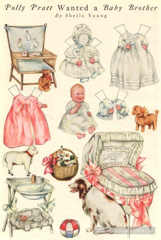 Распечатки для кукол   милым девочка (15 картинок) (4)
