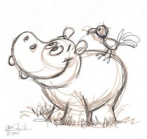 Рисунки животных карандашом для срисовки для начинающих   сборка (23)