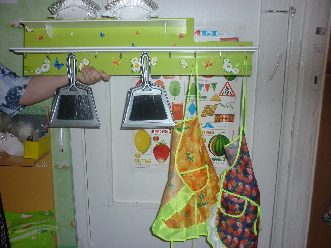 Оформление уголка кухни в детском саду (60 фото)