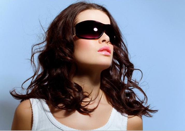 Красивые девушки в солнечных очках фото на аву
