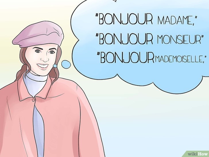 Bonjour madame картинки