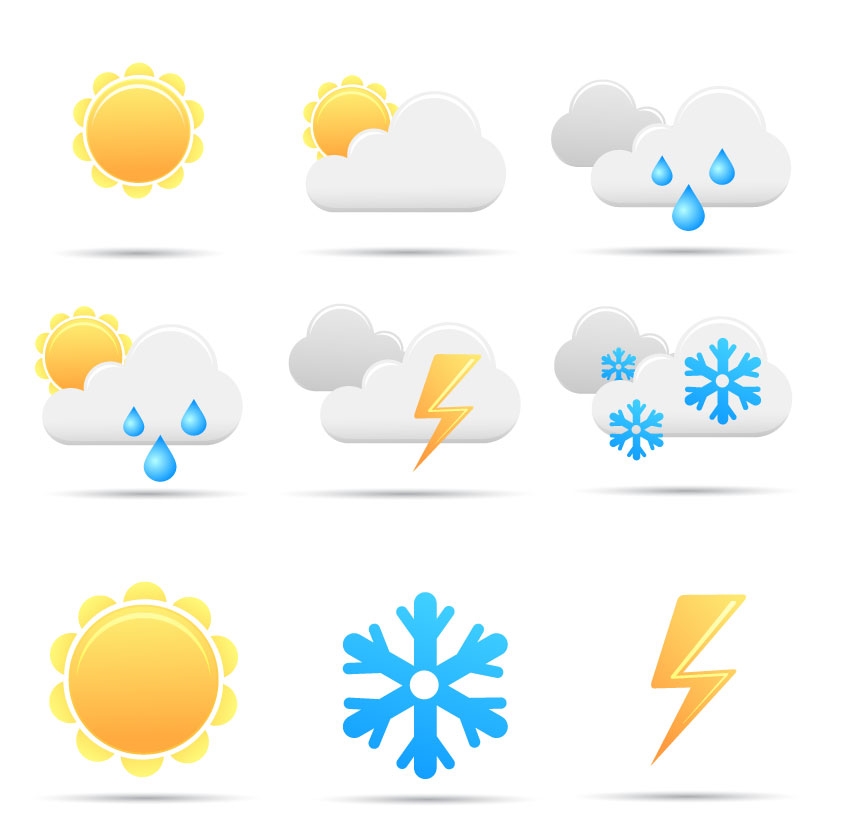Знаки погоды картинки