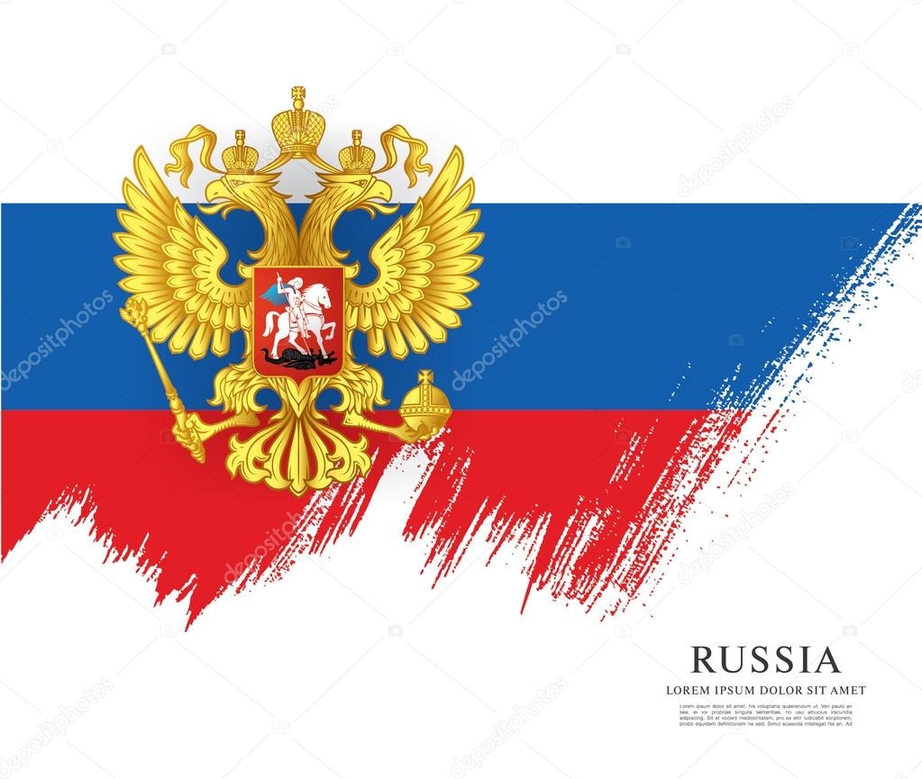 Россия карта флаг герб png