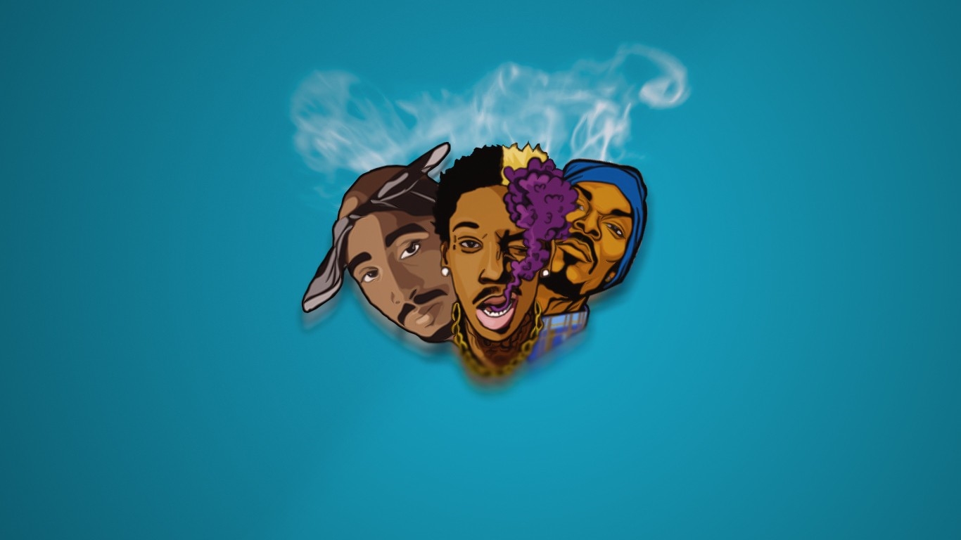 Wiz khalifa and 2pac