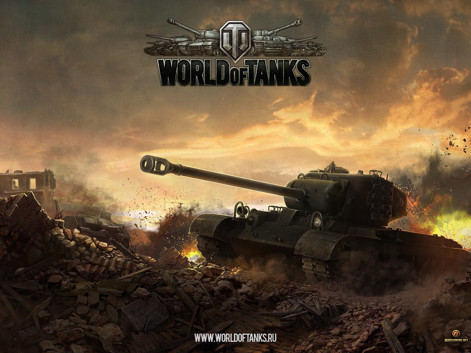 Обои world of tanks установить