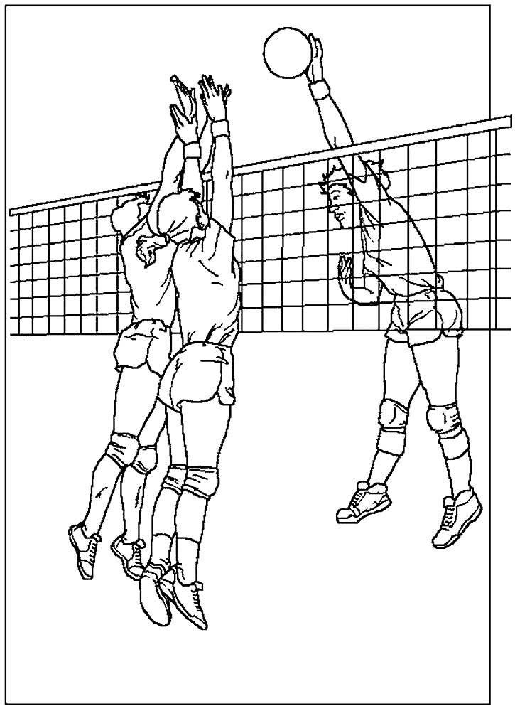 Аниме рисунки карандашом волейбол   подборка012