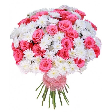 Букет из роз красных розовых и белых.   подборка 015