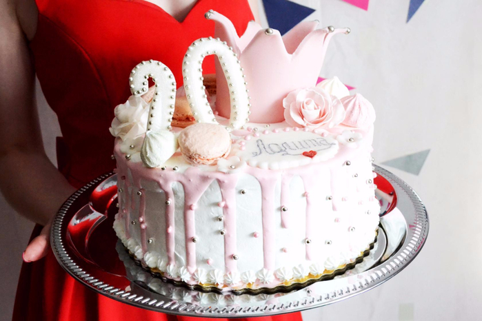 Вкусный торт для девушки на 20 лет   фото (6)