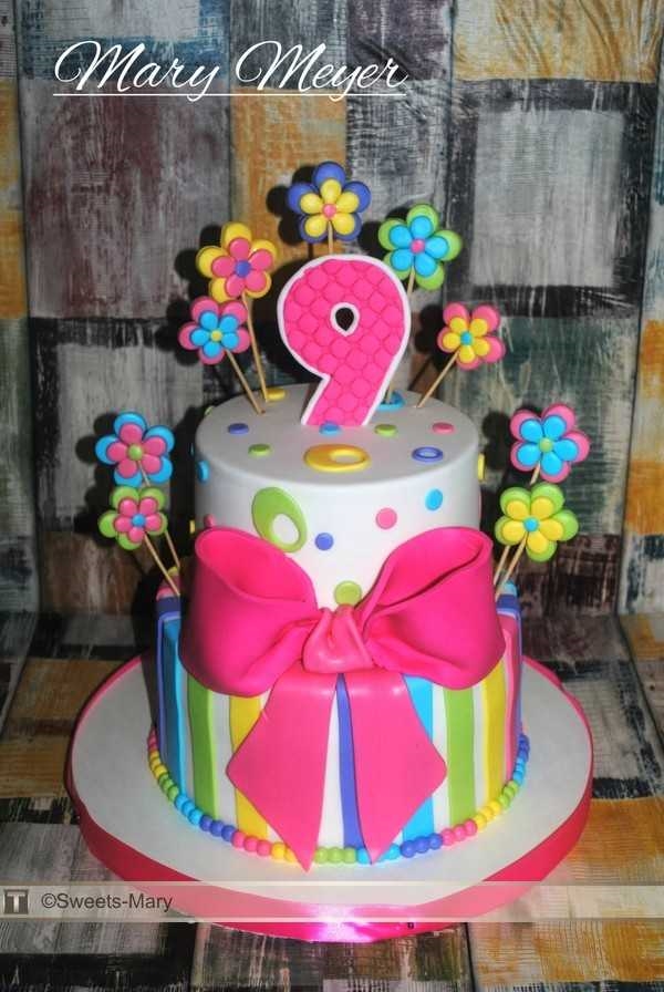 Вместе 9 лет торт   красивые фото 012
