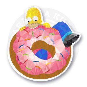Гомер с пончиком картинки красивые 026
