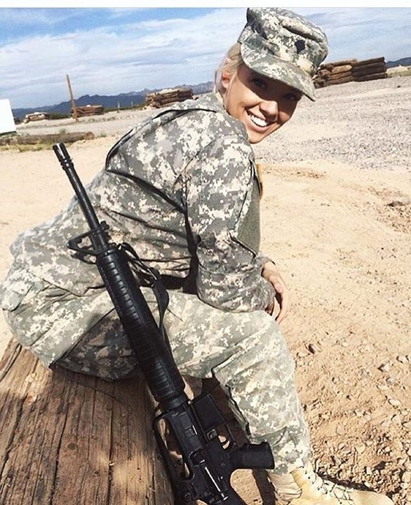 Девушки в армии в США   фото 013