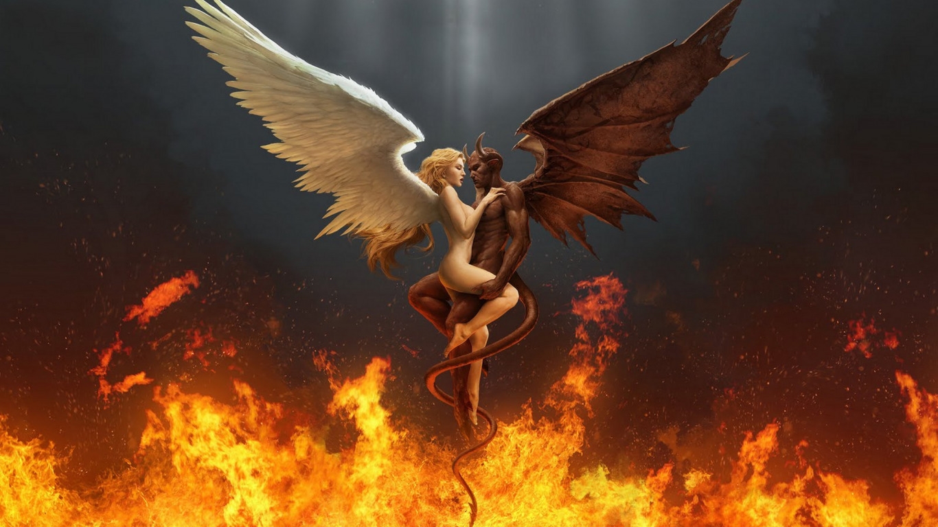 Демоны и ангелы обои на рабочий стол   подборка (11)
