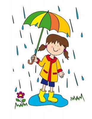 Дети и дождь картинки и рисунки 023
