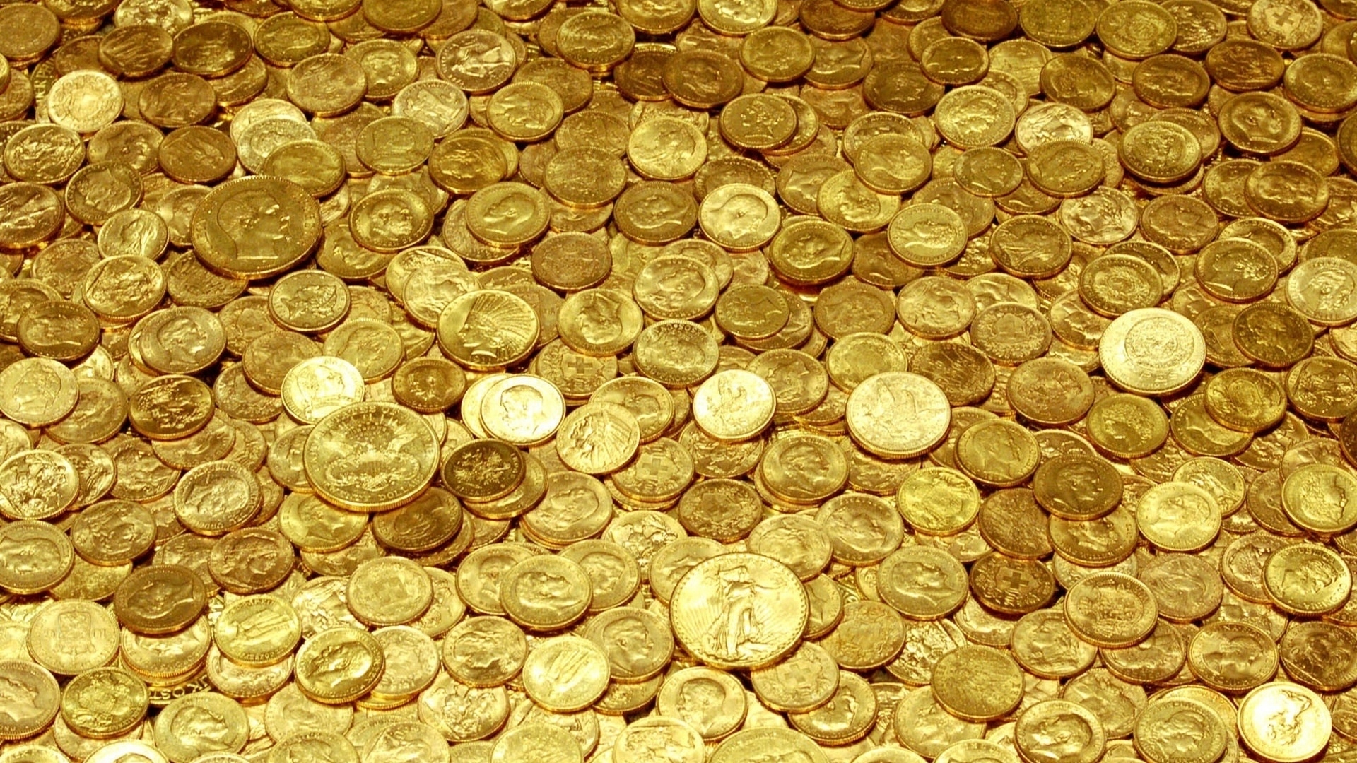 Заставка на рабочий стол деньги и золото   обои (7)