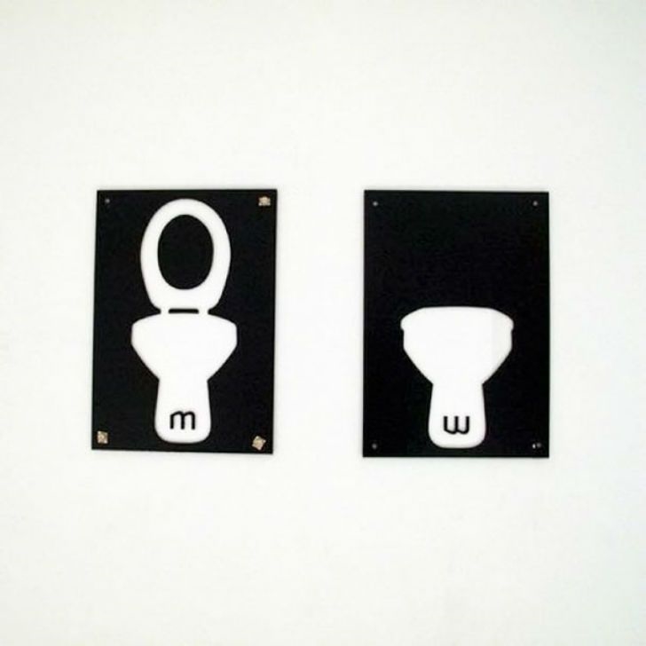 Знак туалета М и Ж в картинках   подборка018