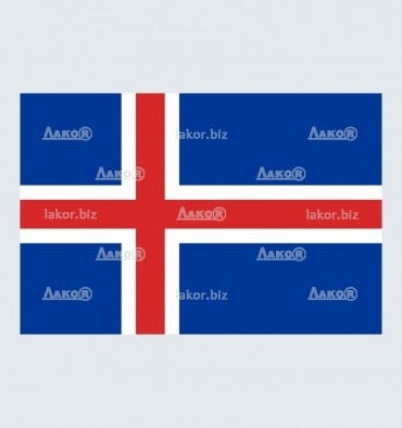 Как выглядит флаг Исландии фото 018