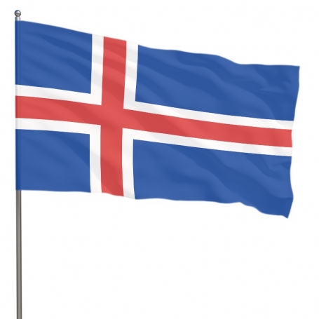 Как выглядит флаг Исландии фото 026