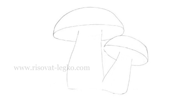 Как разукрасить белый гриб   картинки004