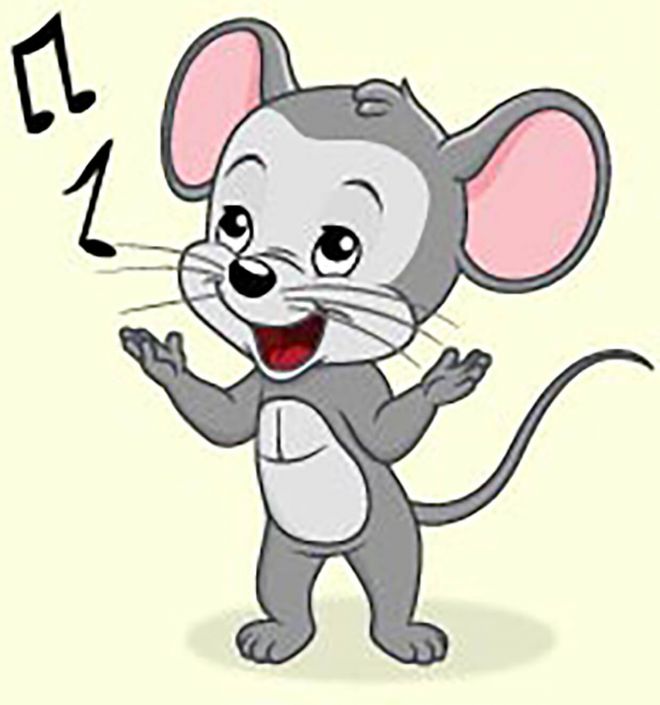 Картинка для детей мышка на прозрачном фоне   сборка (9)