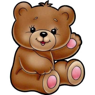 Картинка нарисованная медведь для детей 009