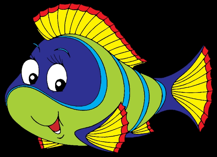 Картинка рыбки на прозрачном фоне для детей (26)