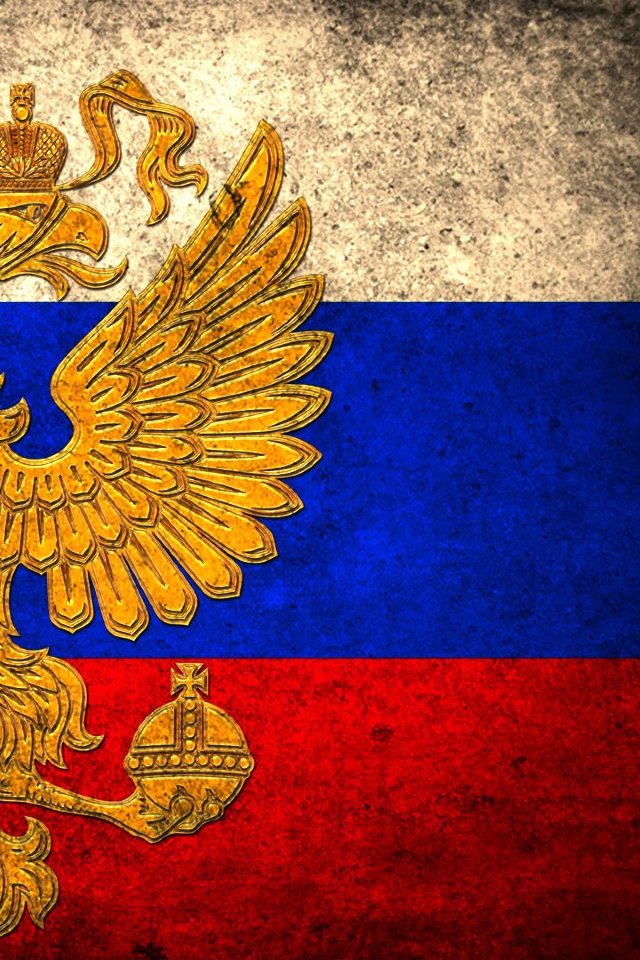Картинки флаг России с гербом на телефон   сборка заставок (6)