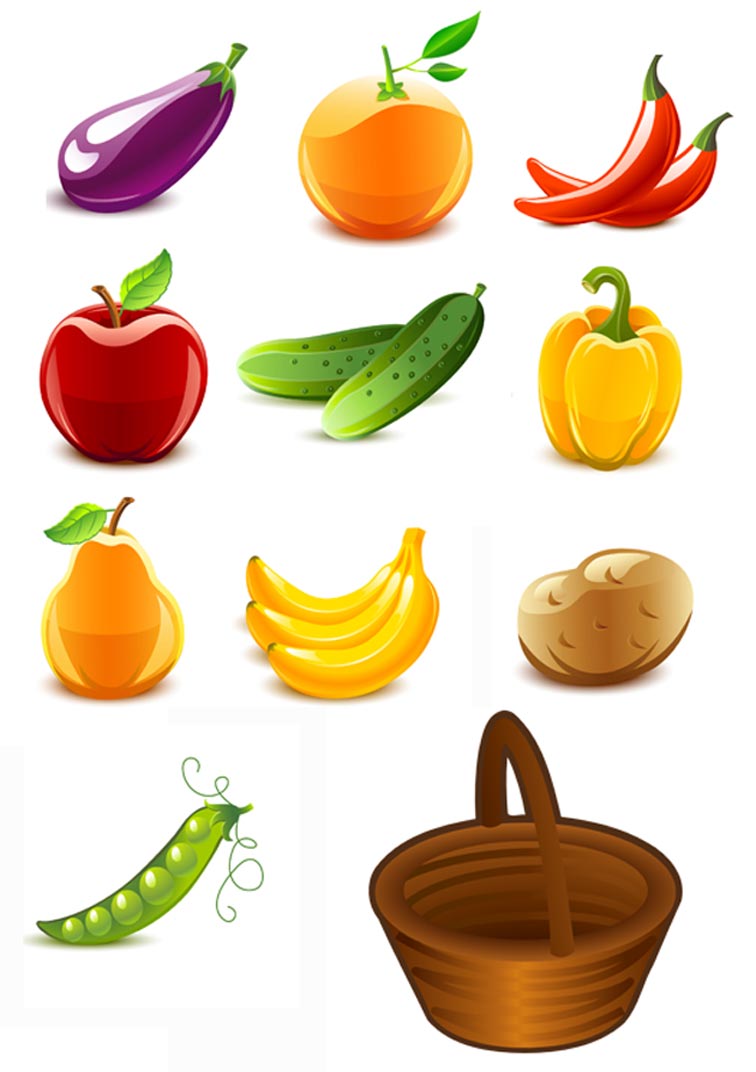 Картинки фруктов для детей   цветные скачать бесплатно (15)