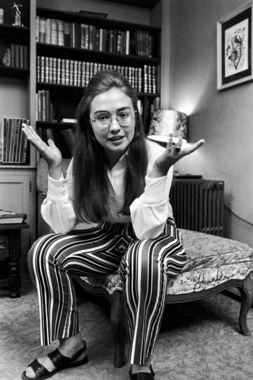 Клинтон Хиллари в молодости   подборка фото (20)