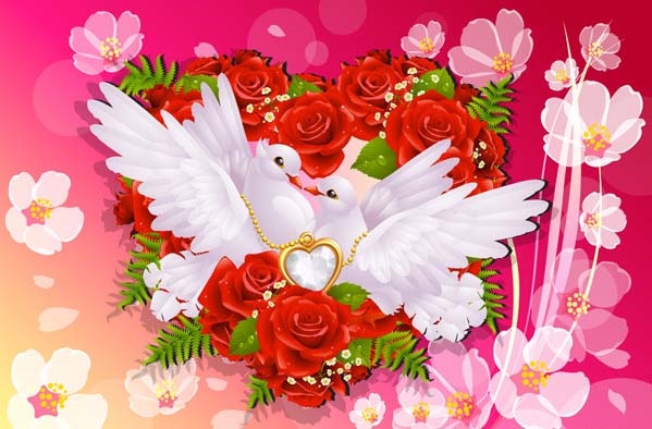 Красивые романтические открытки с цветами007