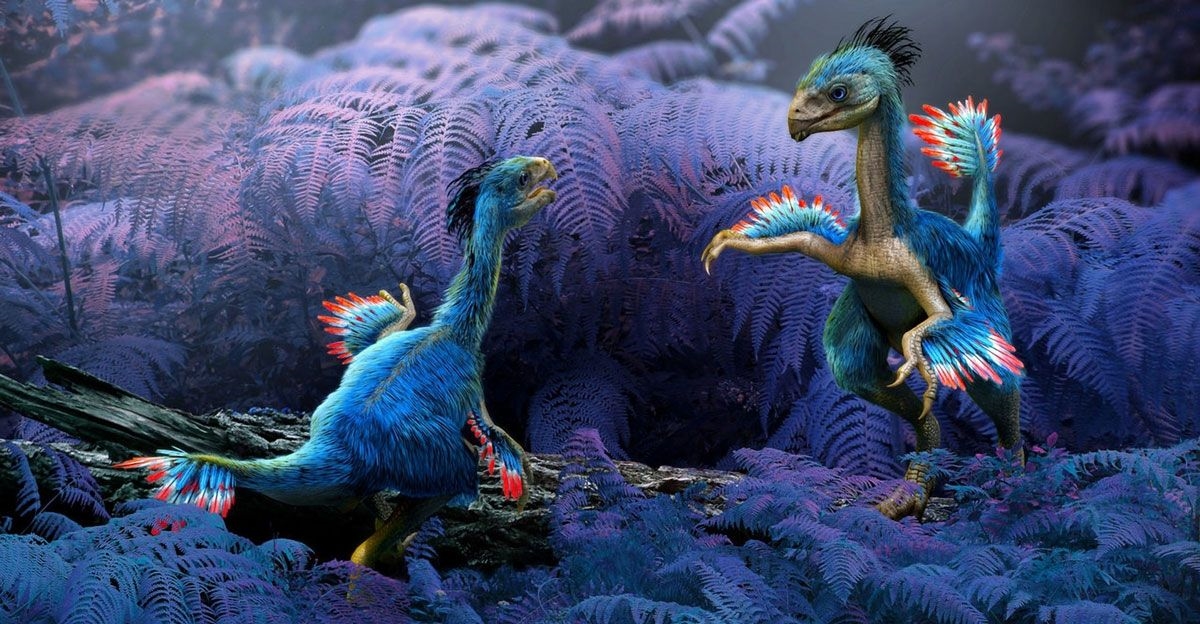 Красивые фото динозавров с людьми 010