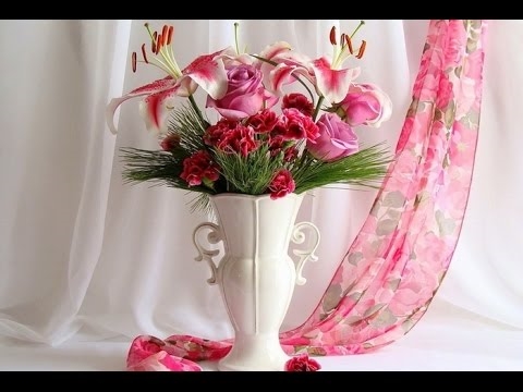 Красивые цветы в вазах фото подборка 019