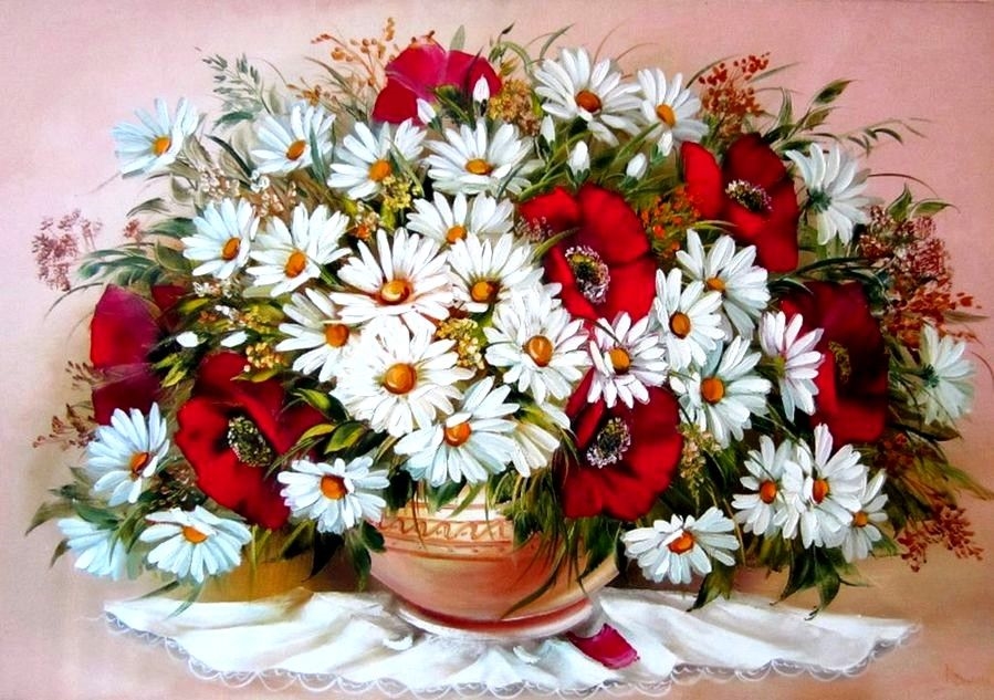 Красивые цветы в вазах фото подборка 022