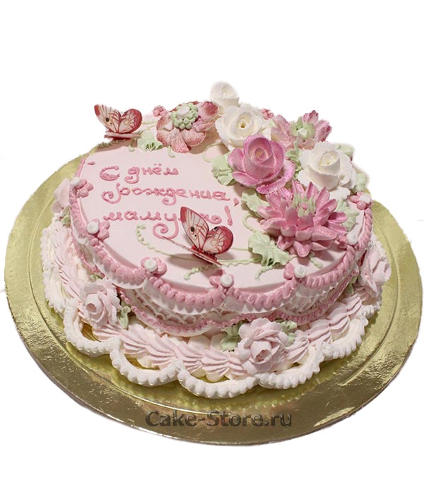 Красивый торт на день рождения маме   фото 005