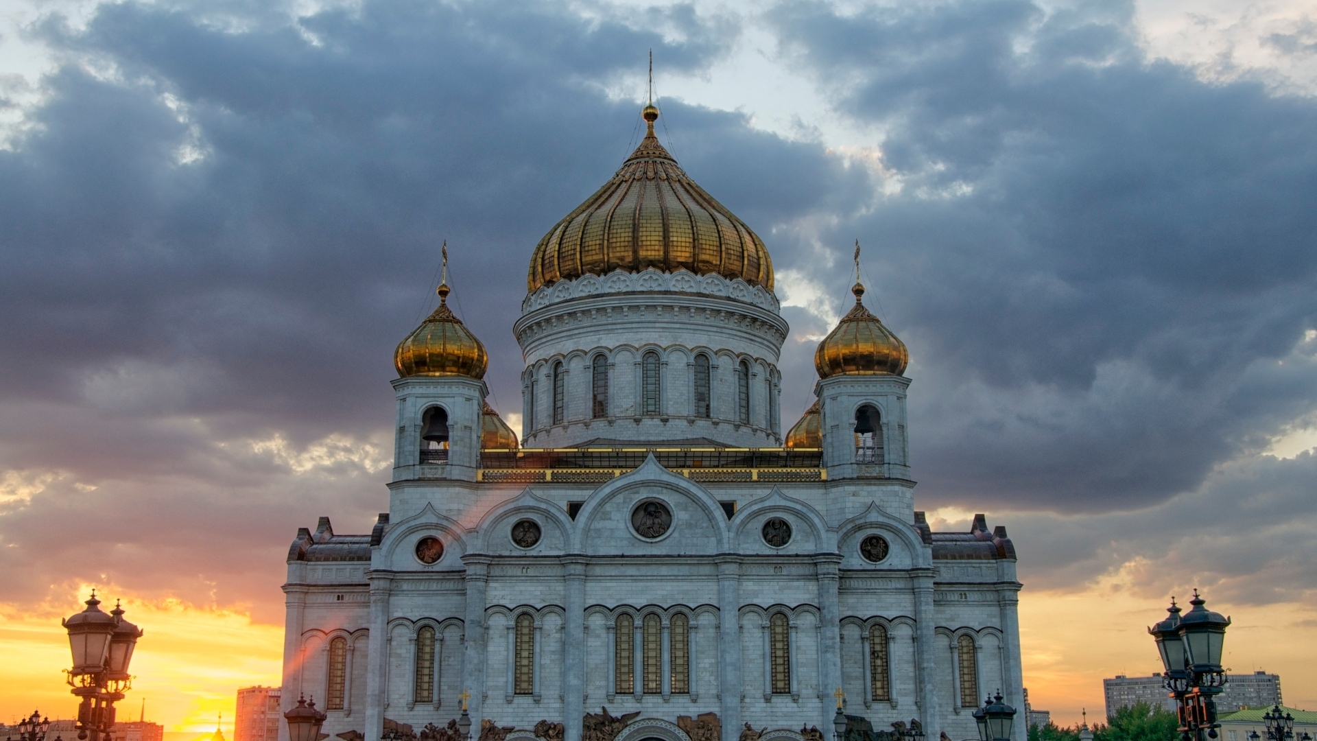 Храмы летом обои на рабочий стол