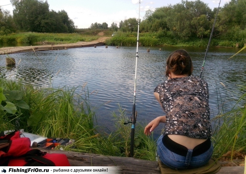 Рыбалка с женой фото и картинки009