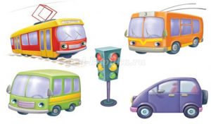 Скачать бесплатно картинки для детского сада транспорт (19)