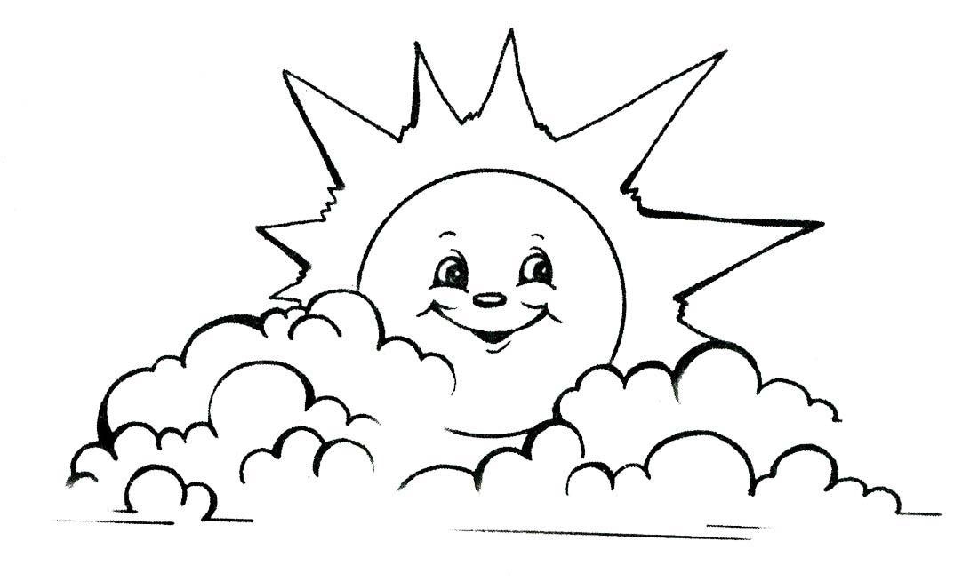 Скачать раскраски солнышко картинки для детей 023