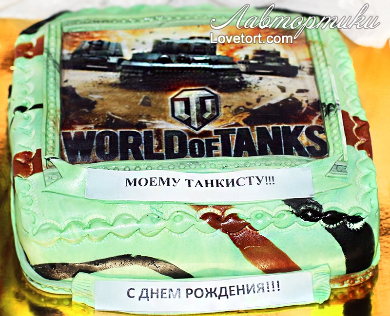 Торты с танками фото на день рождения   сборка (13)