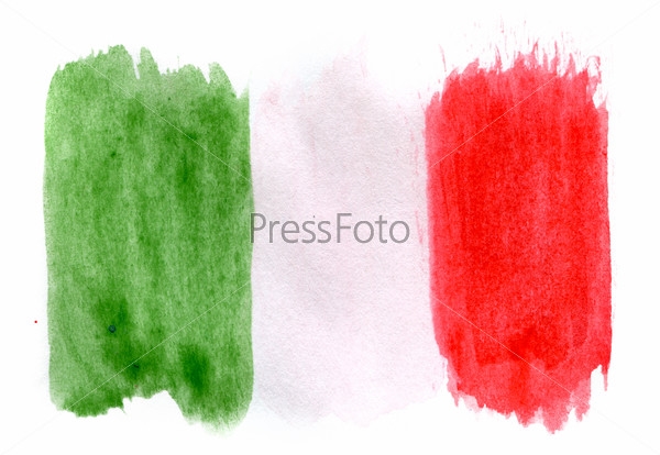 Флаг Италии   фото и рисунок 013