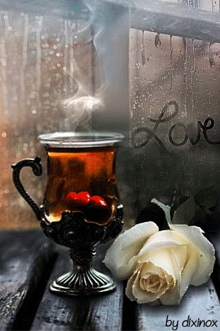 Фото дождь и кофе   красивые картинки014