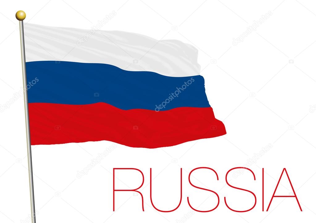 Фото на фоне флага России014