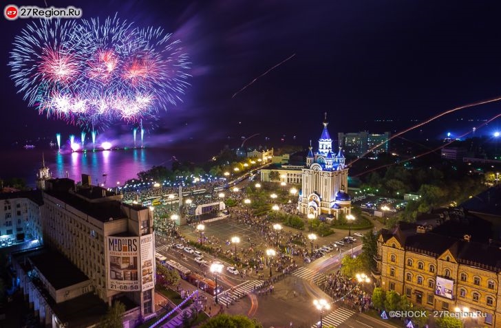 Рисунки день города хабаровск