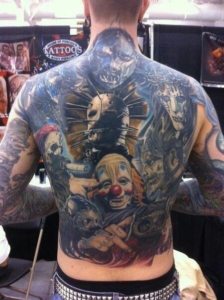 Slipknot татуировка    фото014