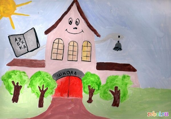 Рисунок на тему начальная школа 4 класс